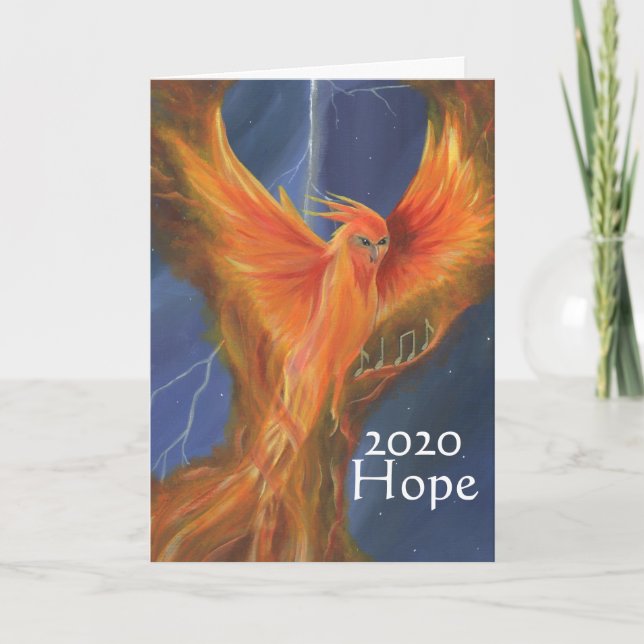 2020 Hoppet Phoenix Card Helgkort (Framsida)