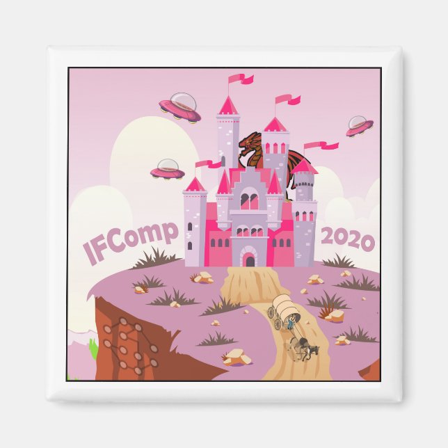 2020 IFComp Magnet (Framsidan)