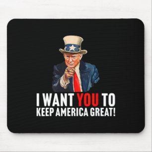 2020 - Jag vill att du Behållor Amerika Underbart Musmatta