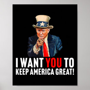 2020 - Jag vill att du Behållor Amerika Underbart Poster