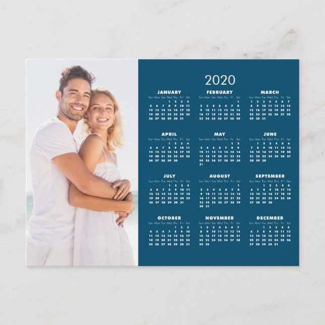 2020-kalender - ditt foto helg vykort (Framsida)