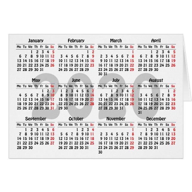 2020-kalendermallkort OBS kort (Framsidan Horizontal)