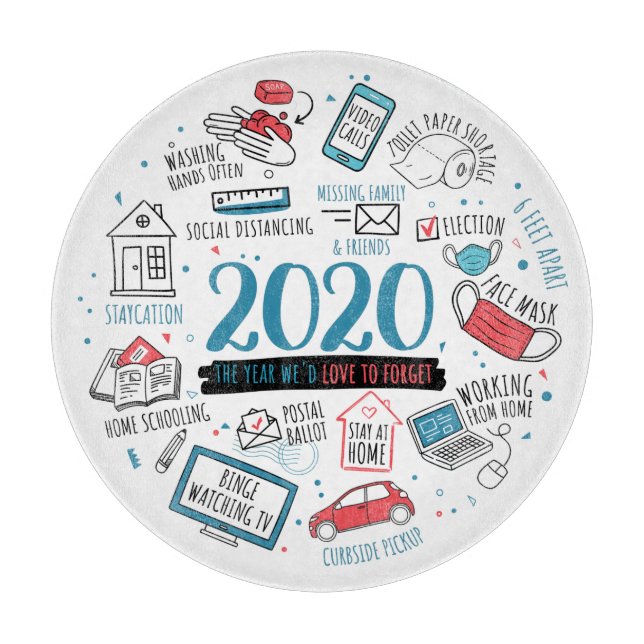 2020 Karantänaktiviteter Kommemorative Gift (Framsidan)