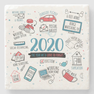 2020 Karantänlåsningsaktiviteter Stenunderlägg