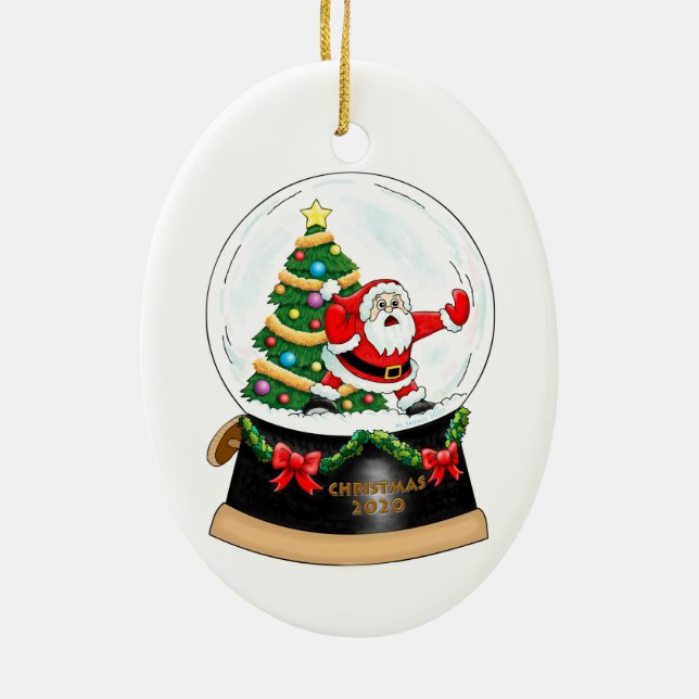 2020 Karantänska jul Ornament (Baksidan)