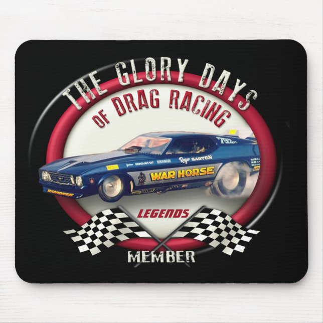 2020 KRIG HORSE GROUP MOUSE PAD MUSMATTA (Framsidan)