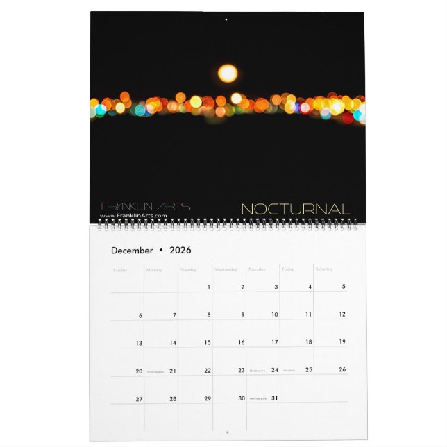 2020 - landskap och naturkalender kalender (Dec 2026)