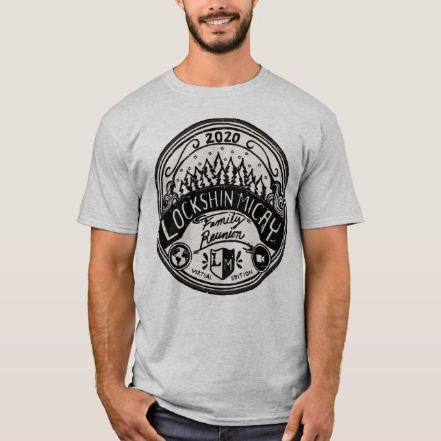 2020 Lockshin-Micay Reunion T-Shirt - Manar Grått (Framsida)