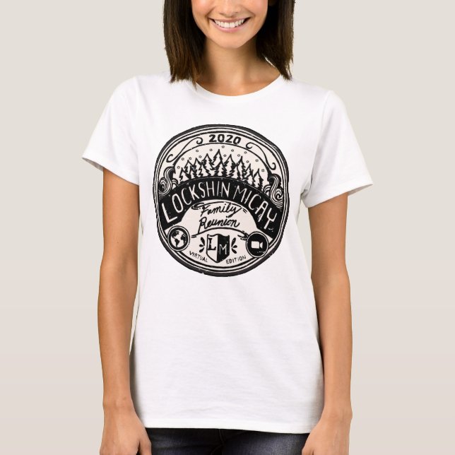 2020 Lockshin-Micay Reunion T-Shirt Women's White (Framsida)