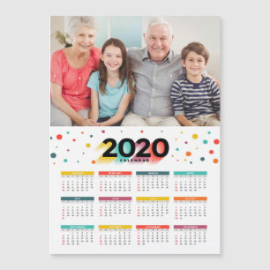 2020 Magnetisk fotokalender