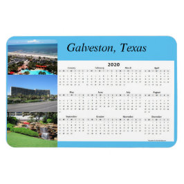 2020 Magnetkalender i Fullt Magnet