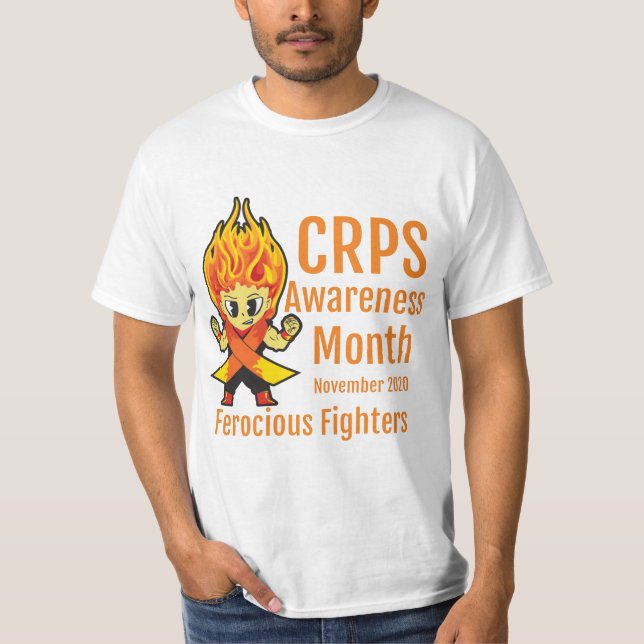 2020 Mascot CRPS Awareness T-shirt (Framsida)