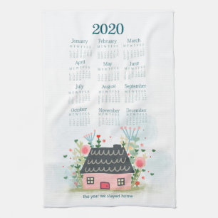 2020 Memorabilia Kitchen Toalender Kökshandduk