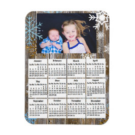 2020 MINI Calendar Magnets med ditt familjefoto Magnet