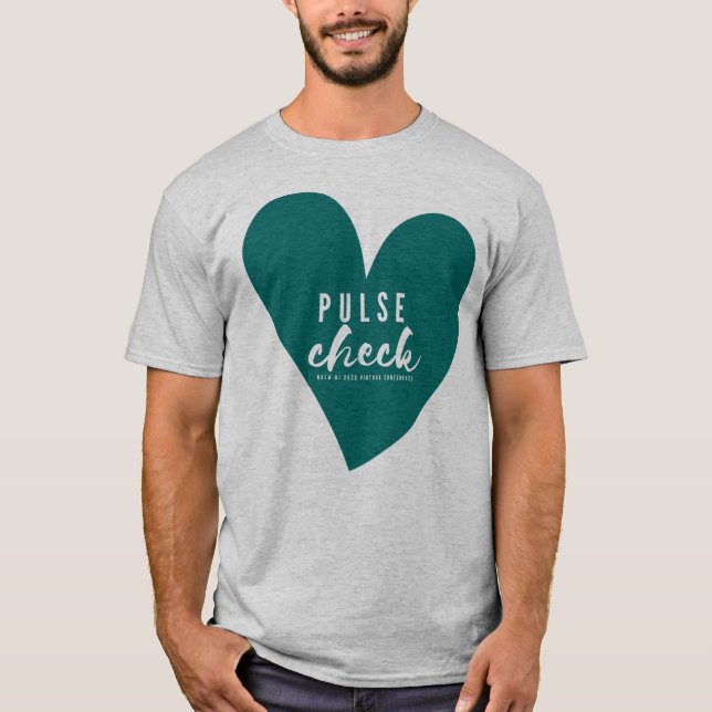 2020 NASW-NJ Virtuellare konferenskontroll T Shirt (Framsida)