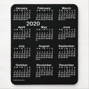 2020 Neon White Large Print Calendar (nyare) av Ja Musmatta