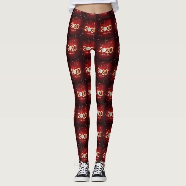 **2020 NYÅR LEGGINGS** PARTYTID! LEGGINGS (Framsida)