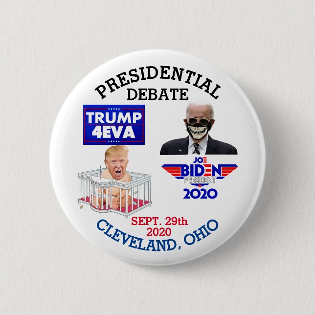 2020 PRESIDENTDEBATT CLEVELAND, OHIO KNAPP (Framsida)