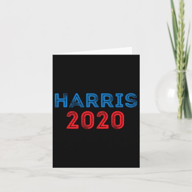 2020 Shirt Kamala Harris till president Rally Kort (Framsida)