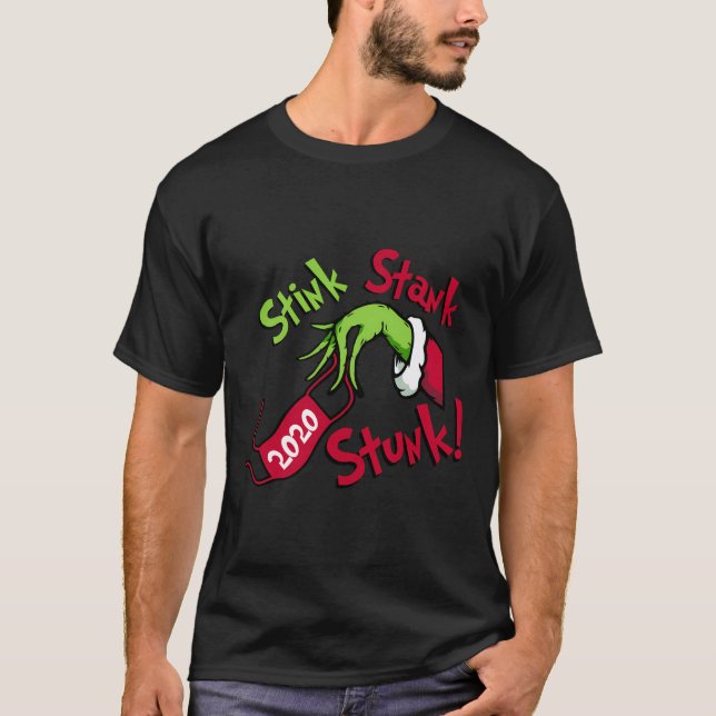 2020 Stink Stank Stunk Funny Quarantine T Shirt (Framsida)