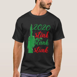 2020 Stink Stank Stunk, matchande familjejul T Shirt