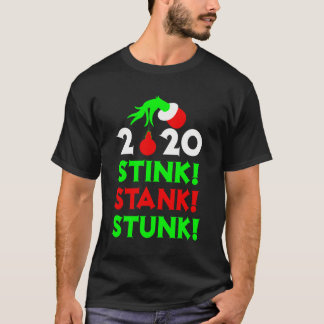 2020 Stink Stank Stunk Stunk jul Pajamas T Shirt