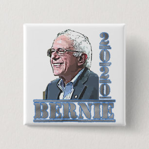 2020 Stödknapp för valet av Bernie Sanders Knapp