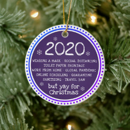 2020 Suckade Men Jättebra Jul Julgransprydnad Keramik