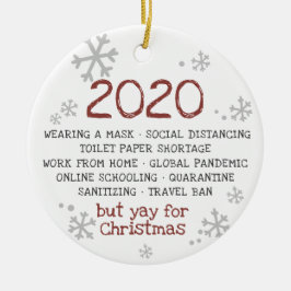 2020 svalt men jö till jul julgransprydnad keramik