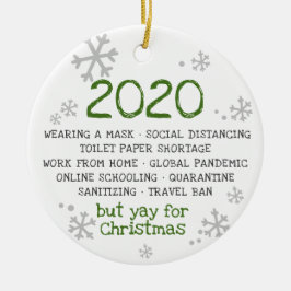 2020 svalt men jö till jul julgransprydnad keramik