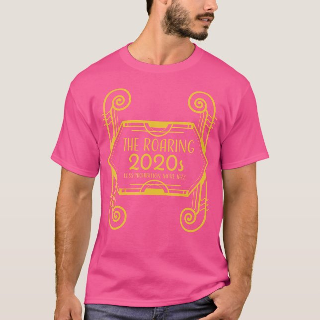 2020-talets mindre förbud mer jazz t shirt (Framsida)