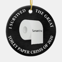 2020 Toilet Papper, svart julklapp