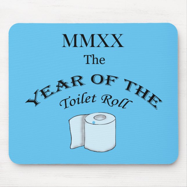 2020 Toilet Roll! Mousepad Musmatta (Framsidan)