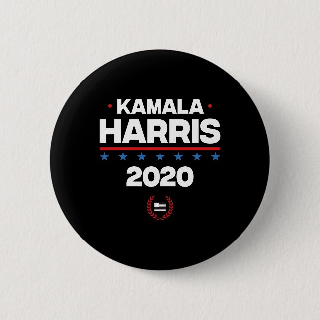 2020 Val 1 till Shirt Harris president Kampanj Knapp (Framsida)