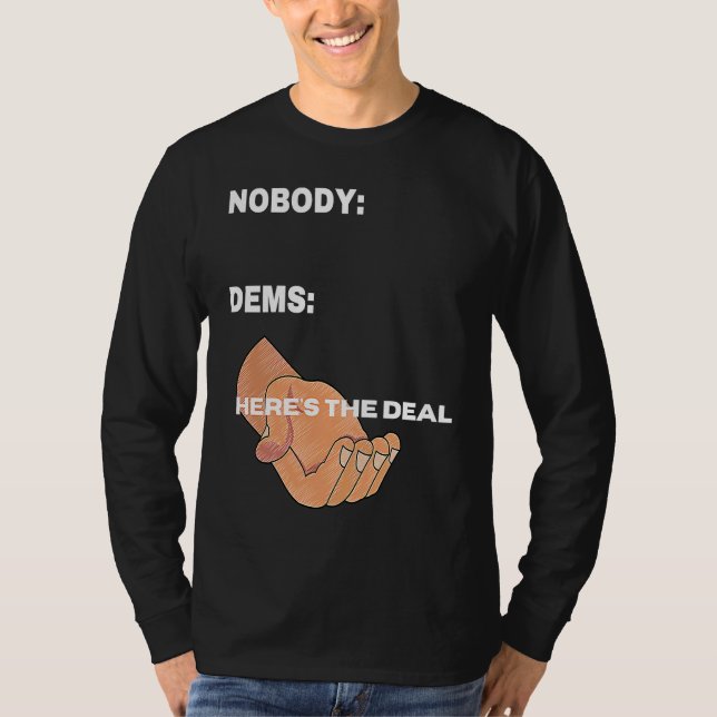 2020 VÄLJ MEMEMEE Hier-avtal från deb T Shirt (Framsida)