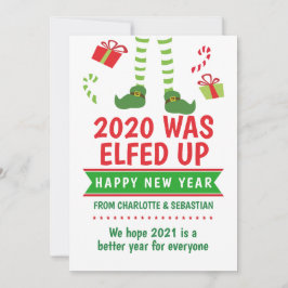 2020 var upplöst Gott nytt år Julkort
