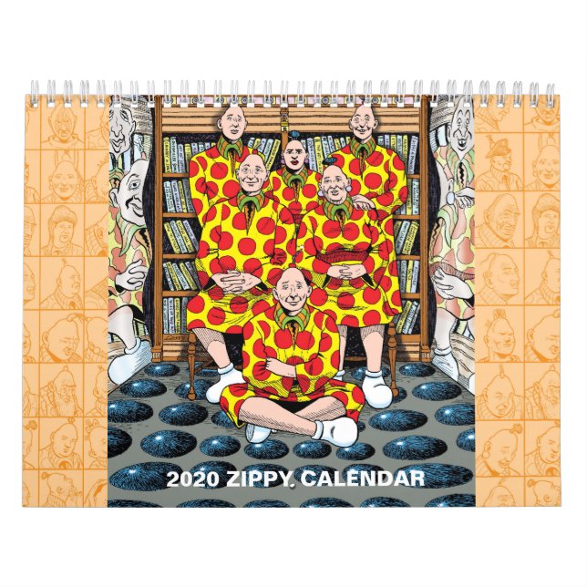 2020 ZIPPY CALENDAR KALENDER (Omslag)