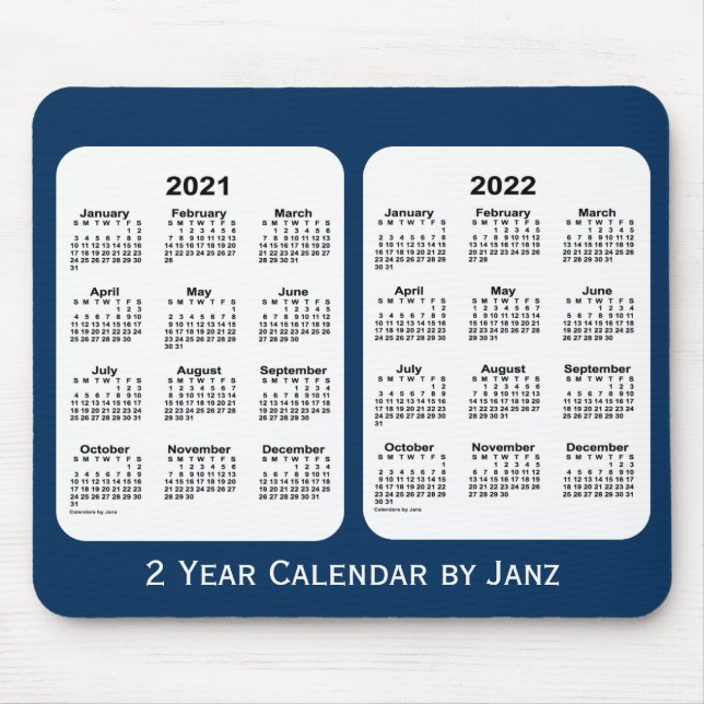 2021-2022: Polisboxens blå tvåårskalender från Jan Musmatta (Framsidan)