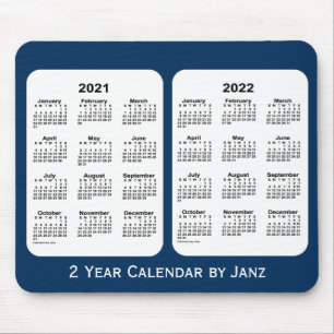2021-2022 Polisboxens blåa tvåårskalender av Ja Musmatta