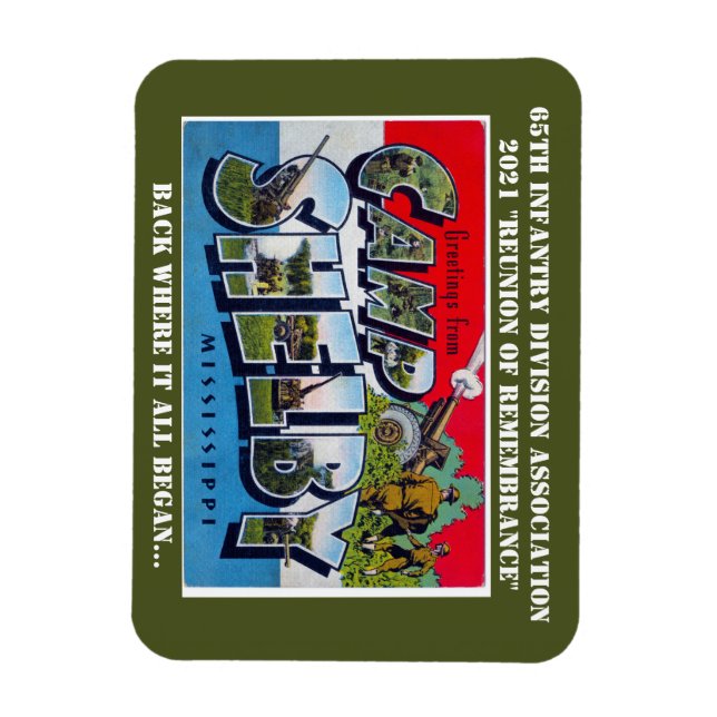 2021 65e REUNION 3 tum x 4 tum flexibel fotomagnet Magnet (Vertikal)