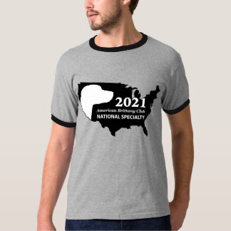 2021 ABC National Manar mot kontrasttrim T Shirt