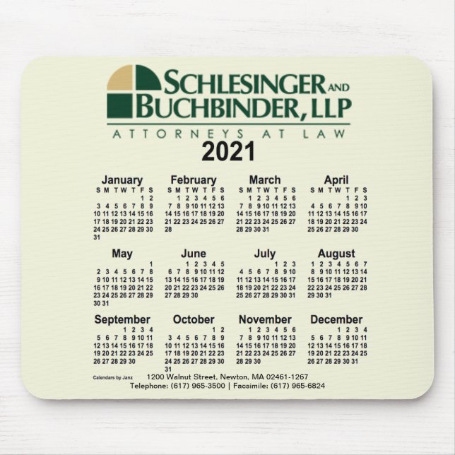 2021-Anpassningsbarnas kalender av Janz Mouse Pad Musmatta (Framsidan)