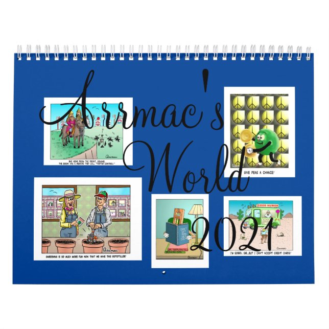 2021 års Arrmac-kalender Kalender (Omslag)