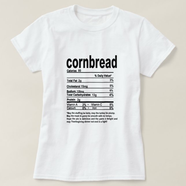 2021 års berömda Thanksgiving T Shirt (Design framsida)