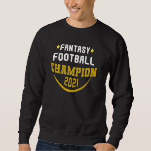 2021 års Fantasy Football Champion Fantasy Leagu Lång Ärmad Tröja