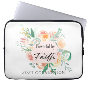 2021 års JW-konvention - styrkt av Faith Mugg Pock Laptop Fodral