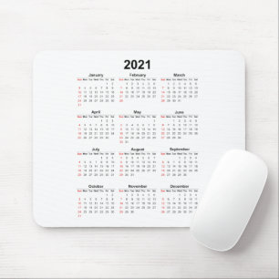 2021 års kalender Basic Musmatta