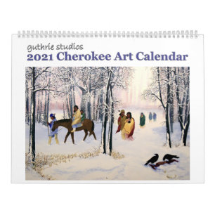 2021 års kalender för Cherokee Art