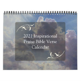 2021 års kalender för inspirationspräglad bibel ve