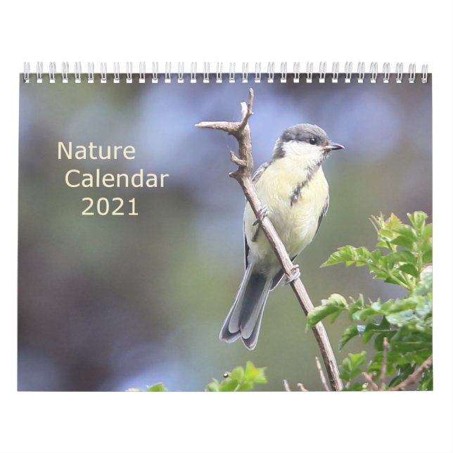 2021 års naturkalender kalender (Omslag)